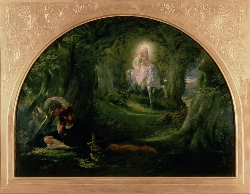 La bella signora senza grazie (la storia di Thomas Rhymer) - Roy Miles Fine Painting